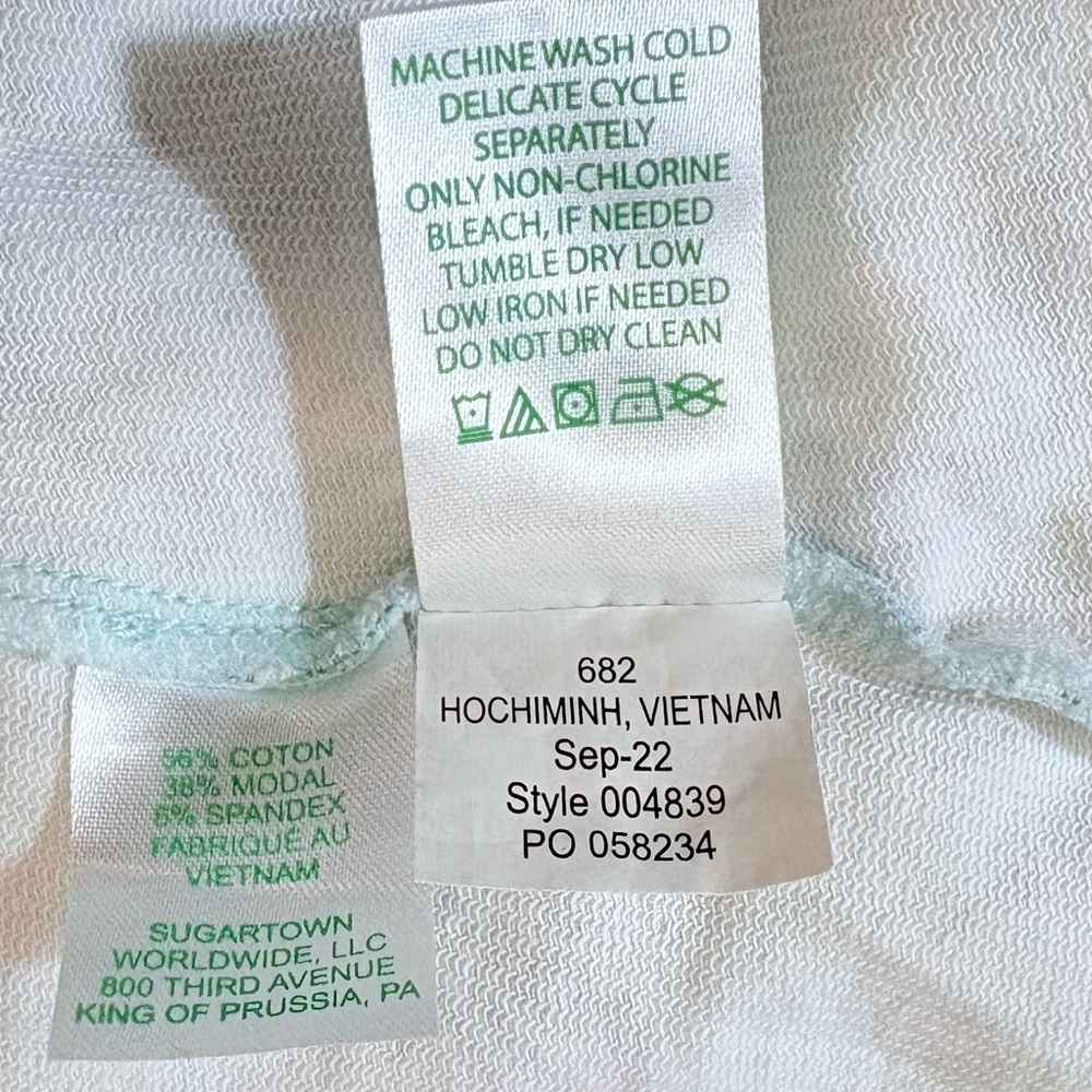 Lilly Pulitzer Skipper Popover Surf Blue Soleil It On Me Size M - Picture 13 of 16